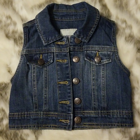 Cherokee Other - Adorable Cherokee girls denim vest size XS 4/5